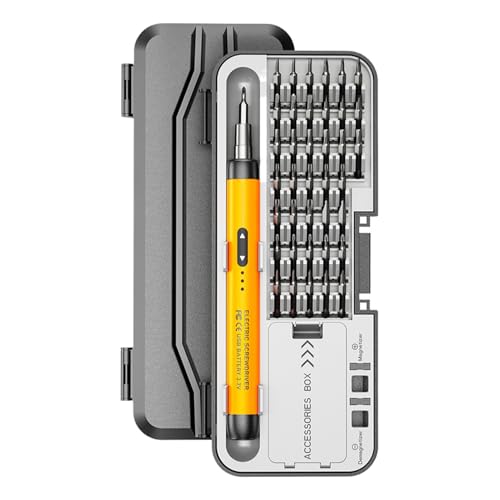 Electric Screwdriver, Precision Portable USB Screwdriver Tool, Multifunctional Turning Tool for Home, DIY, Electronics, Fast Charging TYPE C
