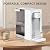 Instant Hot Water Filter Dispenser, 3L Super Large Water Tank, Powerful Countertop Water Filter System, Instant Heating in 3 Seconds, Smart Touch Screen with, Comes with 2 Filter Element