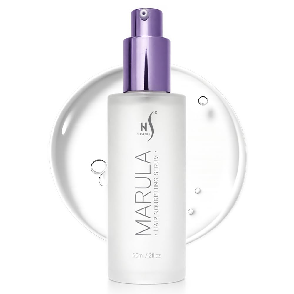 Marula Oil Hair Serum | Frizzy Hair Serum for Straightening & Sheen | Fragrant Hair Care Serum for Glossy Tresses | Hair Treatment Serum to Give Hair that Extra Boost | Treasure Your Hair