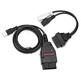 MasYosh Clignotant de Réglage de Puce de Câble de Diagnostic, Remplacement pour 1.9 TDI 110CV et 1.9 2.0 TDI PD, avec Prise en Charge de Plusieurs Langues, engagé dans L'ECU de Moteur