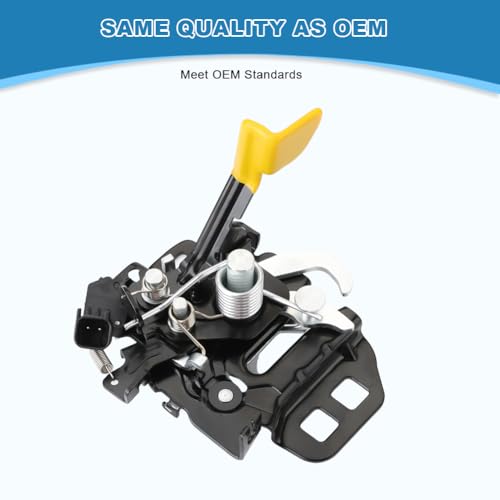 JDMON Car Engine Hood Latch Lock Compatible with Ford Mustang 2015-2019 Replacement for FR3Z-16700-A FR3Z-16700-B by JDMON - Image 7