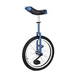 Einrad, höhenverstellbar mit auslaufsicherem Butyl-Reifen, geeignet für junge Männer und Frauen, langlebige Aluminiumfelgen