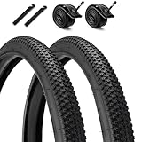 2 Pack Mountain Bike Tires 26x1.95, Premium 26 inch Mountain Bike Tires and Tubes Set...