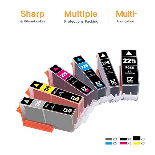 EZ Ink Compatible Ink Cartridge Replacement for Canon PGI225 CLI226