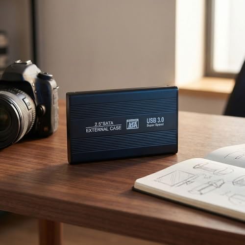 Caja externa para disco duro SATA 2.5 pulgadas USB 3.0 miniatura 2