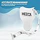 MEDca maßband für körper- und fettgewicht-monitor, (zoll & cm), einziehbares maßband, lineal für genauen körperfettrechner, hilft bei der berechnung von fitness-körpermessungen