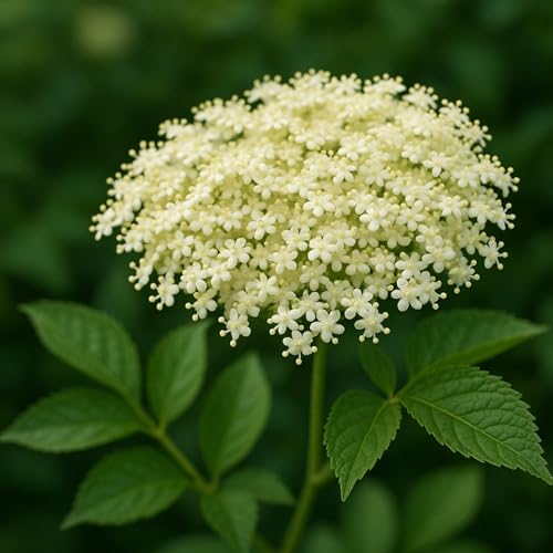 Elderflower Bush Cuttings to Grow - Grow Elder Flower Plants, Elderberry Bush - Prized for Healthy Fruits (5 Cuttings)