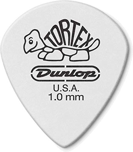 Jim Dunlop Tortex® White Jazz III Pick 1.0MM - 12 Pack