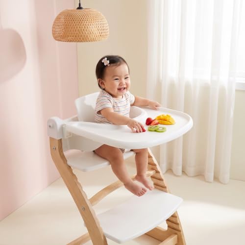 Image of Fornel Baby Set for 6-36 Months Babies with Backrest, Tray and Tray Cover to Convert The Fornel Chair into a Comfortable High Chair Includes Gliders and Harness