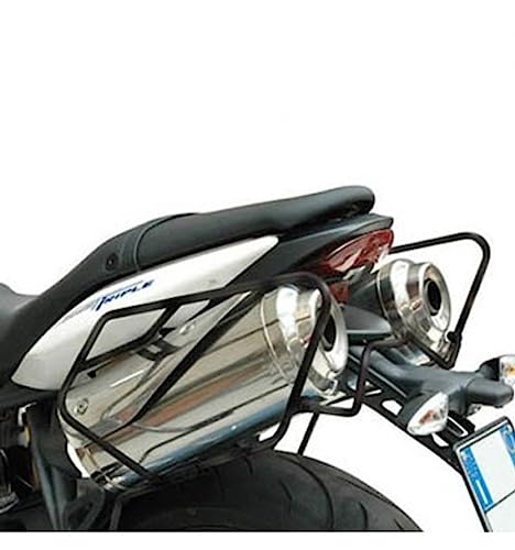 Supports sacoches cavalieres Givi TE705 évite frottement pot Street Triple 675