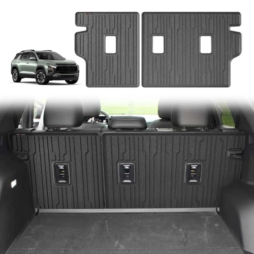 TripleAliners Rear Back Seat Protector Cover 2nd Row Backrest Mats ...