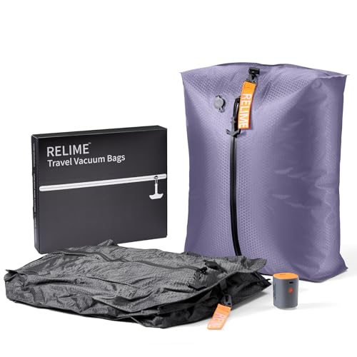 Relime Classic Vacuum Bags with Wireless Pump (2PC)