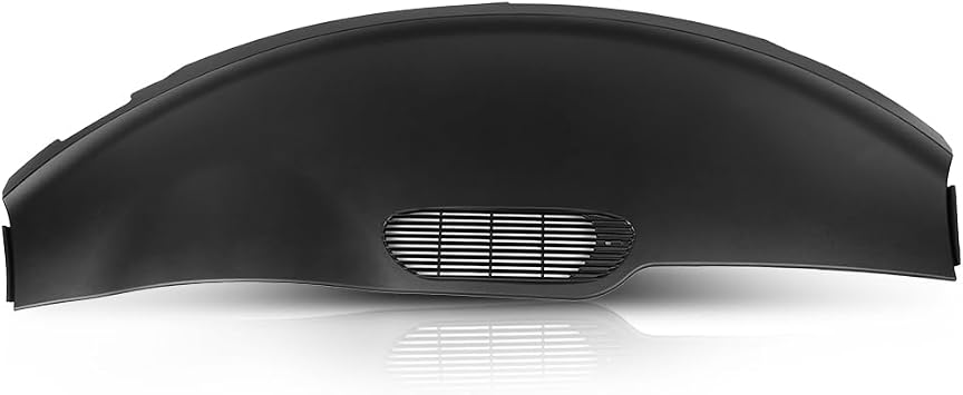 CNNELL Dash Cover Cap Compatible with Chevy Camaro & Pontiac Firebird 1997-1999, Replacement Upper Dash Pad Panel Dashboard Cover Bezel Overlay Black