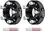 ECCPP 2X 1.25 inch Wheel Spacers hub Centric 5 Lug 5x4.5 to 5x4.5 5x114.3mm to 5x114.3mm Fits for Ranger for Aviator Mark 7 Wheel spacers