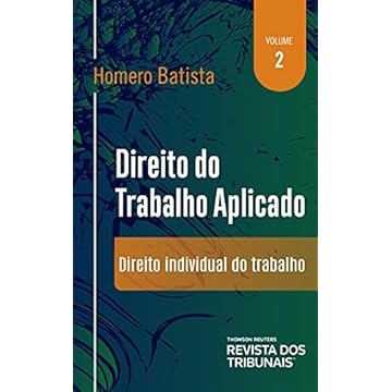 Capa do livro Direito do Trabalho Aplicado Volume 2 - Direito Individual do Trabalho