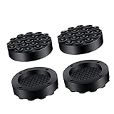 ZYOMVUN Amortisseurs De Vibrations Machine à Laver, Tapis Anti Vibration Machine a Laver, 4 Pièces, Tapis Machine à Laver Anti Vibration pour Machine