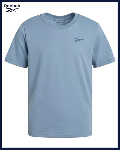 Reebok Boys' Active Shorts Set - 3 Piece Performance Mesh Hoodie Sweatshirt, Gym Shorts, and T-Shirt - Activewear Set (8-12)4