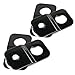 2 - 4 Ton Snatch Block Recover Winch Pulley 8,000 lb Capacity 4T Off Road ATV