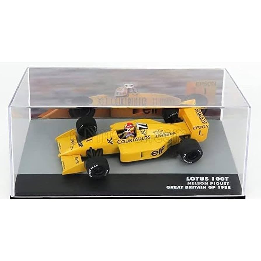 1/43「Ｆ１ ロータス・ホンダ 100T　1988ブラジルGP」メタルキット 地味に開幕戦に強い ～ FORZA特注 ﾛｰﾀｽ ﾎﾝﾀﾞ100T ﾌﾞﾗｼﾞﾙGP 中嶋