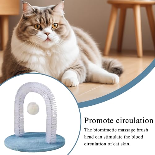 Perte de poils pour animaux domestiques : solution toiletteur pour chat et brosse de massage - 3