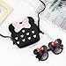 ONEST 2 Pieces Little Girls Crossbody Purses Set Toddler Mini Cute Princess Handbags Girls Sunglasses Girl Fashion Sunglass