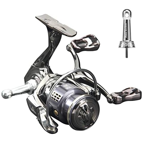 HAUT TON MATELMASTER Spinning Reel,1500/2500/3000/Single/Double Handle Series Advanced Version Fishing Reels,Full Metal,5+1BB,26.5LB Drag,Saltwater Freshwater icefishing,2500D Cover