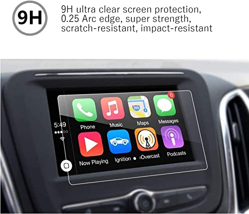 Image of 9H Screen Protector Guard Designed For MAHINDRA THAR 2020-2022 Car Infotainment System (7 Inch) - Car Gps Navigation Display Touchscreen Protective Film accessories [Not A Tempered Glass]