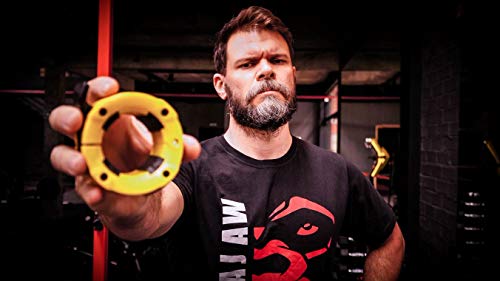 GORILLA JAW GorillaJaw Grampos olímpicos de barra de 5 cm de liberação rápida par de placas de barra