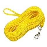 Coastal Pet R3850 G YEL50 Poly Check Cord, 1/4 by 50-Feet, Yellow