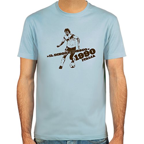 T-Shirt il Diego tedesco SpielRaum, le look foot rétro vintage pour vos sorties