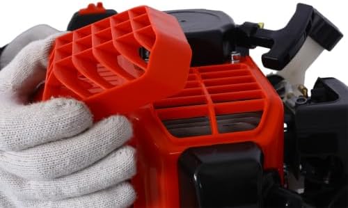 【LuckyNote】V-Type 52CC 2 Stroke Gas Post Hole Digger One Man Auger Machine Plant Soil Digging Fence withHole Digger Replacement Auger Bits (L6"+L10"+L12" DRILL BITS) be shipped in two separate parcels