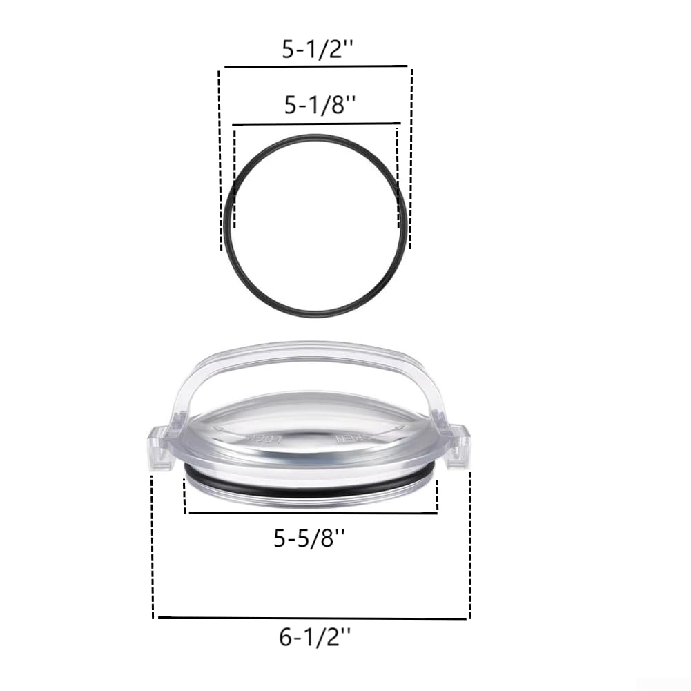 Kit di ricambio per copertura pompa piscina e guarnizione compatibile con Hayward SPX1500D2A e modelli compatibili tra cui SP1580 e S144T1540S per esigenze di manutenzione della piscina