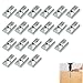 Nextpal 20 Pcs M6 T-Slot Nuts, Zinc Plated Spring Ball Roll-in T-Nuts Heavy Duty T-Track Mounting Hardware for Furniture Assembly Industrial Machinery, Automotive Repair and Workshop Applications