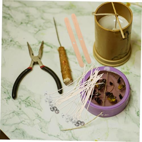 Set para hacer mechas de vela DIY NOLITOY miniatura 6