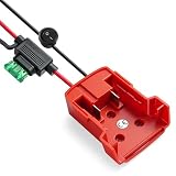for Milwaukee M18 18V Battery Jump Starter Jumper Cable Adapter