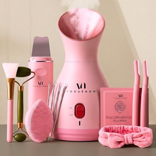 Facial Steamer Spa Kit with Complimentary 17 Skin Care Tools | Fa...
