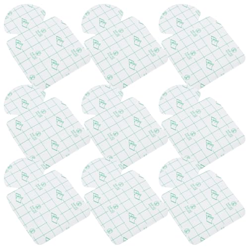 EXCEART Invisible Shoe Heel Sticker 30pcs Moisture Heel Stickers Invisible Breathable Heel Pads Cushion Guard Patch for Moisturizing Cracked Dry Foot Plantar Treatment