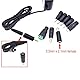 JZK DC 5Volt Ladegerät, AC-Adapter Netzteil Ladegerät AC 100-240V auf DC 5V 1.5A 1A 1000mA inkl Micro-USB für CCTV-Kameras, LED-Streifenlichter, Tablet-PC, Ebook-Reader, Spiegelbeleuchtung