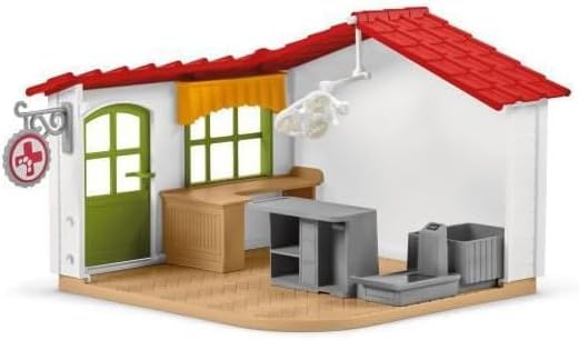 Image of Schleich Farm World - 43Pc Veterinarian Practice With Pets | 42502