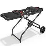 Hisencn Foldable Grill Stand for Weber Q1200 Blackstone 17"&22" Griddle
