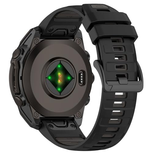 Garmin Fenix 8 bracelet silicone 22mm pour le sport intense