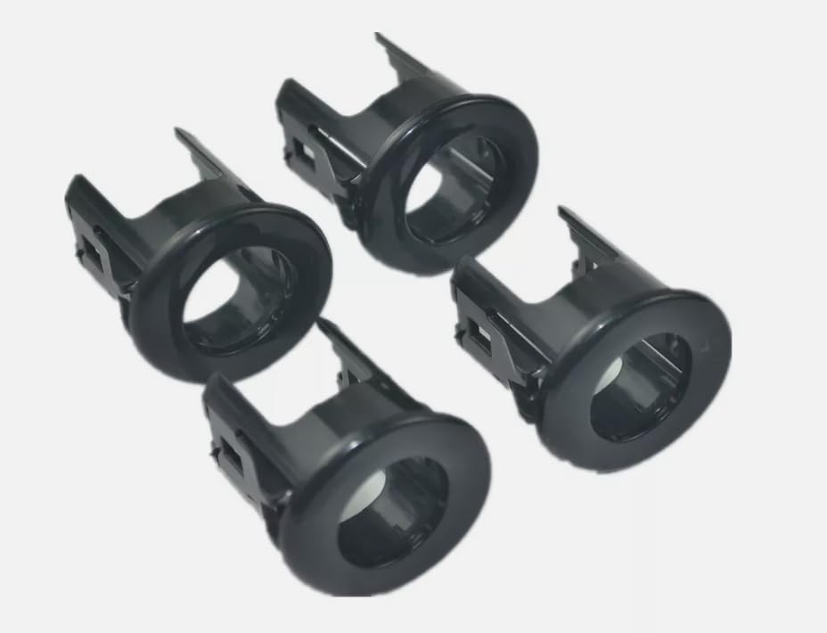 4Pcs Bumper Parking Assist Sensor Bezel for 2019 2020 Nissan Rogue 28533-7FL0B 285337FL0B