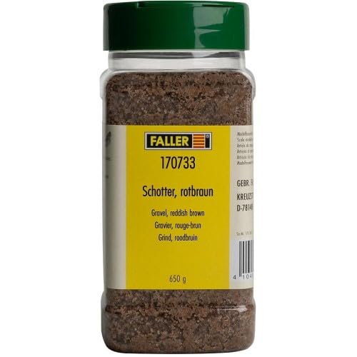 FALLER 170733 H0 Schotter, rotbraun, 650 g Spurweite H0