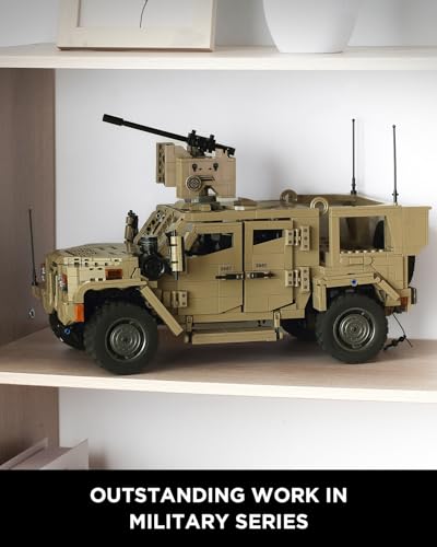 JLTV Building Blocks for Adults, Military Vehicles Building Sets, Collectible Car Building Kit for Adults (2479 Pcs) - Image 3