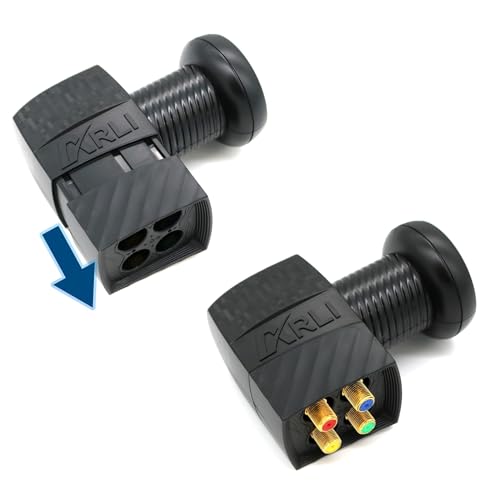 60 cm HD Sat Anlage Quad LNB + 15 m Koaxialkabel 135 dB + Satfinder + 4 F-Stecker Digital 4...