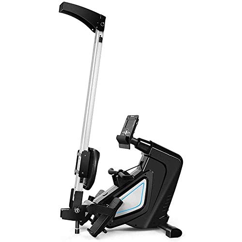 Image of Fitness Equipment Magnetic Rowing Machine Compact Indoor Rower with Magnetic Tension System, LED Monitor,Resistance Adjustment Fitness Equipment for Home Gym