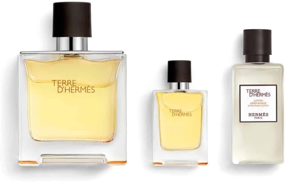 HERMES Terre D’Hermes Set (Parfum 75ml + Mini 12,5ml + After Shave 40ml)