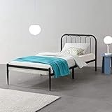 metallbetten 200x200 günstig Maße: Gesamt (LxBxH): 208cm x 95cm x 88cm - Matratzenmaß (LxB): 200cm x 90cm - Abstand vom Boden zum Lattenrost: 30cm - Kopfteilhöhe (gemessen vom Lattenrost): 58cm - Fußteilhöhe: 41cm