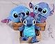 sarcia.eu Blaue warme Decke/Überwurf Stitch Disney 120x150 cm Einheitsgröße