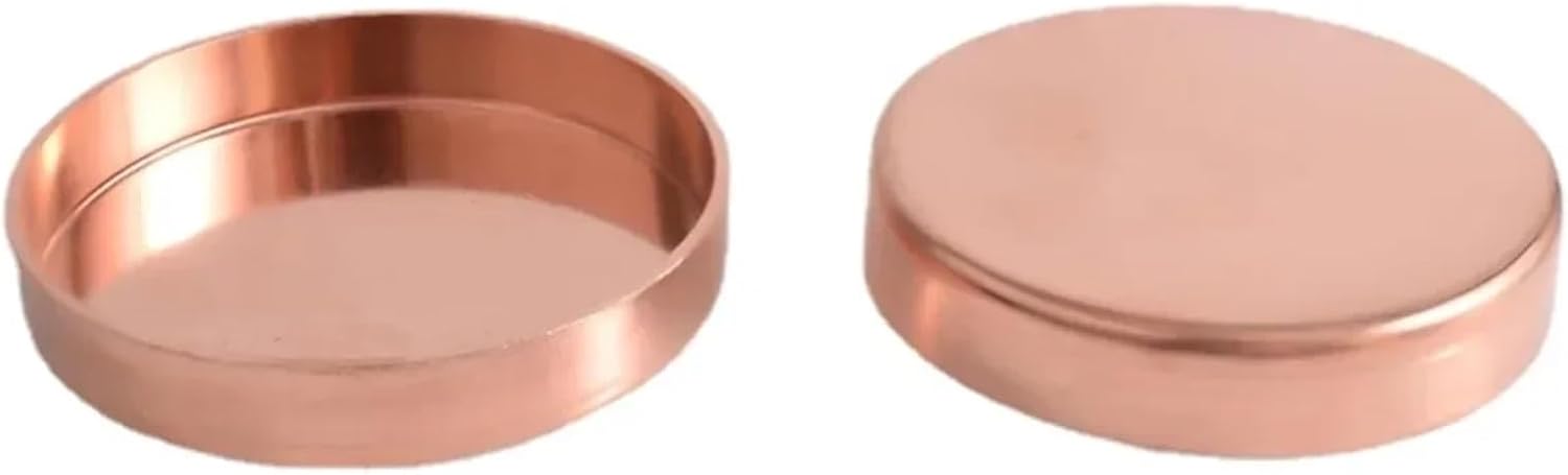 1/4" 3/8" 1/2" 1" -3.5" 15 16 19 22 25-89mm ID End Cap Pure Copper End Feed Solder Cup Stopper Plumbing Fitting Air Conditioner(22mmx0.8mm 5pcs)